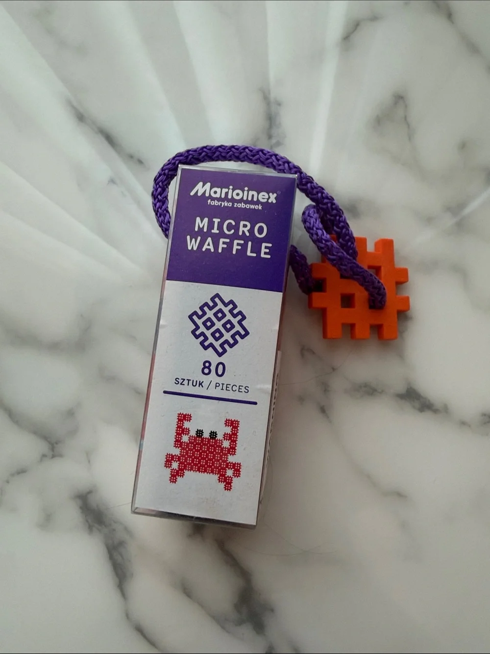 Marioinex Micro Waffle 80-Piece Crab Building Set – STEM Toy